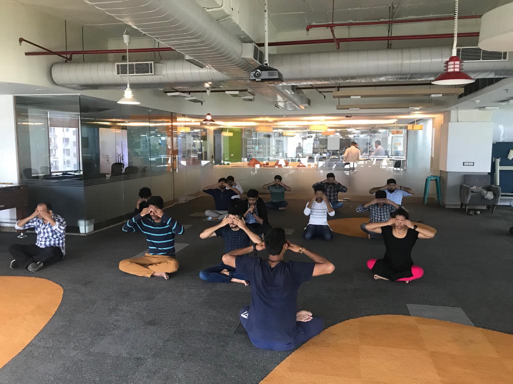 corporate yoga, yoga benefits, yoga for beginners, the shashank yoga